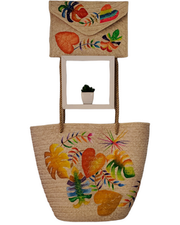 Multicolor Leaves Handmade Bags Angelina