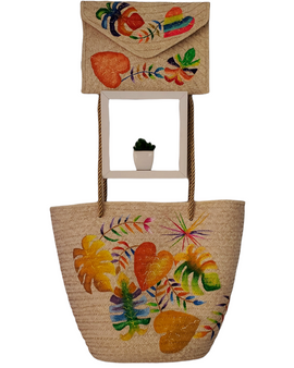 Multicolor Leaves Handmade Bags Angelina