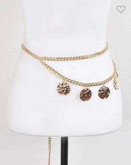 Circle Coin Belt