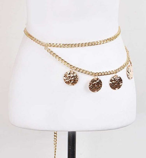 Circle Coin Belt